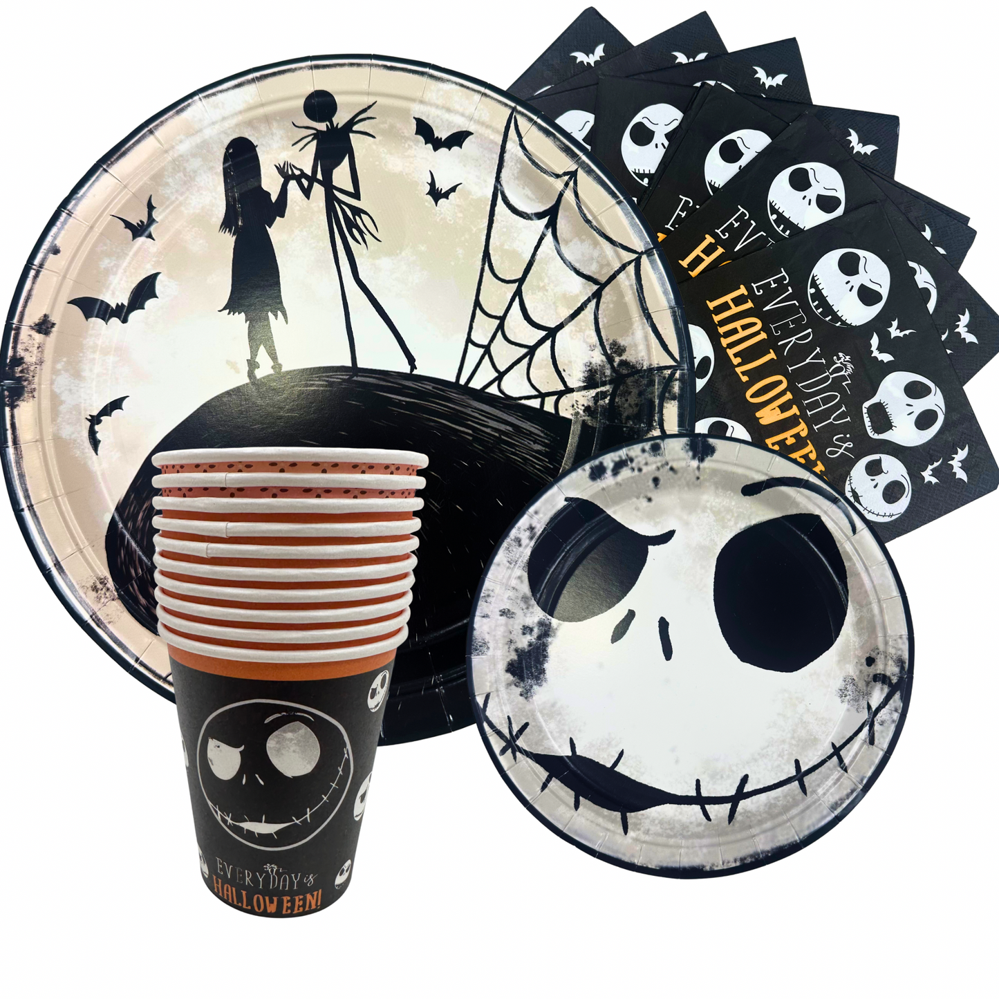 Set Cartón Halloween, 8 Personas, 40 piezas