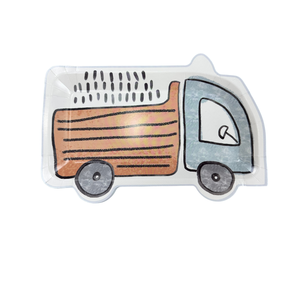Set Infantil Camiones para 8 Personas, 40 Piezas