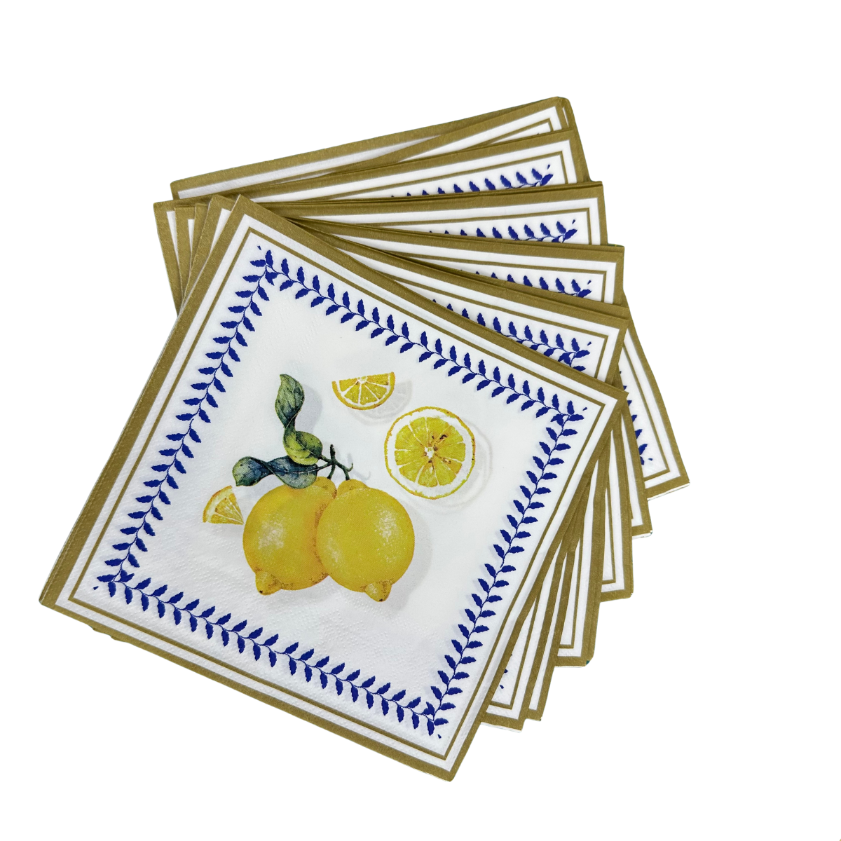 Set Cartón Limones para 8 Personas 40 Piezas